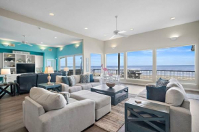 Beachfront Beauty with Hot Tub - 10 Steps to Sand